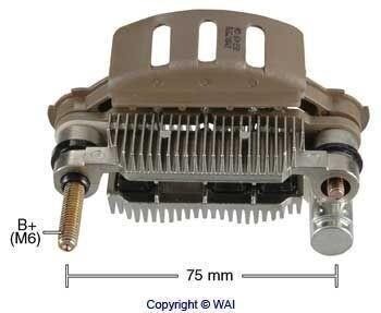 Фото автозапчасти диодный мост WAI IMR7578