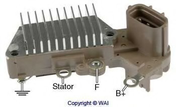 Фото автозапчасти регулятор генератора WAI IN452