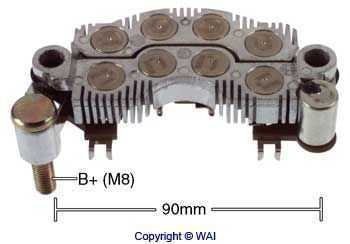 Фото автозапчасти випрямляч діодний WAI IYR9003