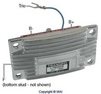 Фото автозапчасти регулятор генератора WAI L79350S