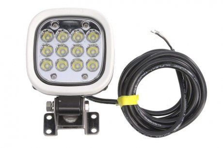 Фото автозапчастини світильник робочий (LED, 12/24/60V, 48W, 6000lm, кількість діодів: 12, довжина: 110 мм, висота: 110 мм, глибина: 46 мм, фокусоване світло; з кабелем 2,5 м) WAS 1164 W167 (фото 1)