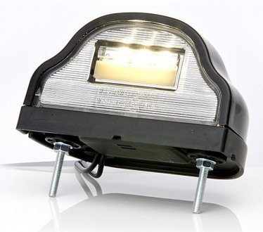 Фото автозапчасти ліхтар підсвітки номерного знака 12/24v діодний led 70x60 WAS 13-05-02-0012 (фото 1)