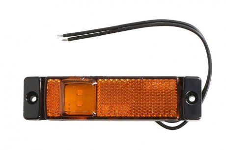 Габаритный фонарь левая/правая, оранжевый, LED, высота 32 мм; ширина 116мм, 12/24В WAS 220 W45