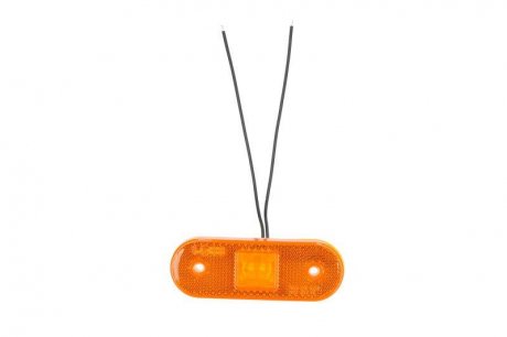 Габаритний ліхтар лівий/правий, оранжевий, LED, висота 40мм; ширина 113,5мм, 12/24В WAS 229 W47 (фото 1)