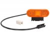 Габаритный фонарь левая/правая, оранжевый, LED, высота 40 мм; ширина 113,5мм, с подвесом, 12/24В (разъем: JAEGER) WAS 229ZJ W47 (фото 1)