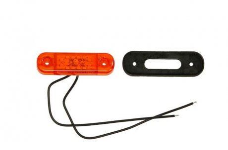 Габаритный фонарь левый/правый, оранжевый, светодиод, 12/24В WAS 714 W97.3 (фото 1)