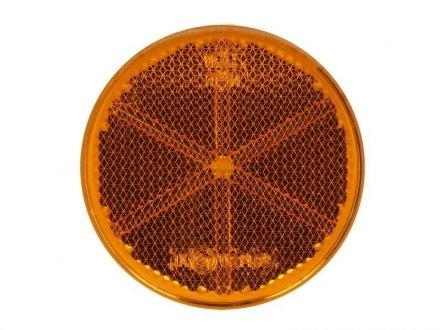 Отражатель круглый (оранжевый, самоклеящийся, диаметр: 61 мм) WAS 844 FI61