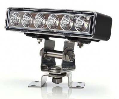 Фото автозапчастини світильник робочий (LED, 10-30V, 8W, 1000lm, кількість світлодіодів: 6, з кабелем 2,5м) WAS 865 W123