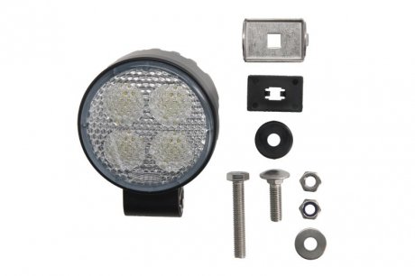 Фото автозапчастини лампа робоча (LED, 12/24V, 18W, 1500lm, кількість світлодіодів: 4, глибина: 72мм, діаметр: 87мм, цоколь 2-контактний; кут світла 58 градусів) WESEM CRC5F.52014.02