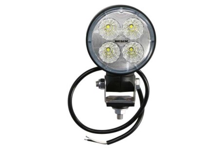 Фото автозапчастини лампа робоча (LED, 12/24V, 21W, 2000lm, кількість світлодіодів: 4, глибина: 72 мм, діаметр: 87 мм, кут світла 58 градусів, з кабелем 0,5 м) WESEM CRC5H.53370.02