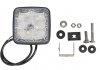 Фото автозапчастини лампа робоча (LED, 12/24V, 22W, 1600lm, кількість діодів: 12, довжина: 104 мм, висота: 105 мм, глибина: 51 мм, блістер; з функцією реверсу; з кабелем 0,5 м) WESEM CRK2C.54910.00 (фото 1)