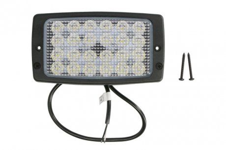 Фото автозапчастини світильник робочий (LED, 12/24V, 40W, 3000lm, кількість діодів: 24, довжина: 184 мм, висота: 102 мм, глибина: 68 мм, з кабелем 0,5 м) WESEM CRP2A.55350.00