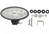 Фото автозапчастини світильник робочий (LED, 12/24V, 40W, 4000lm, кількість світлодіодів: 10, довжина: 176 мм, висота: 87 мм, глибина: 86 мм, кут світла 60 градусів, з кабелем 0,5 м) WESEM CRV1B.52301.01 (фото 1)