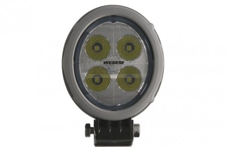 Фото автозапчастини лампа робоча (LED, 12/24V, 22W, 2000lm, кількість діодів: 4, висота: 120 мм, ширина: 105 мм, глибина: 81 мм, фокусоване світло; з кабелем 0,5 м) WESEM CRV2D.56200.02