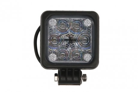 Фото автозапчастини лампа робоча (LED, 12/24V, 12W, кількість світлодіодів: 6, довжина: 100 мм, висота: 100 мм, глибина: 76 мм, для навантажувачів/складських автомобілів; синій) WESEM CUK1.48800.50