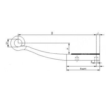 Фото автозапчасти resor RVI,VO. 1x80/475x190 AE,T/FH -13r- /T/ oЕ› wl WEWELER 0802013532