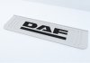 Фото автозапчастини бризговик з написом DAF 190x650mm Білий випуклий 3D 1шт WINGMAX DF-095 (фото 1)