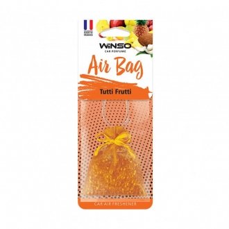 Освіжувач повітря AIR BAG з ароматизованими гранулами 20г. Tutti Frutti (30шт/ящ.) WINSO 530450