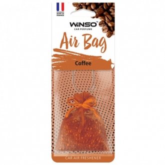 Освіжувач повітря AIR BAG з ароматизованими гранулами 20г. Coffee (30шт/ящ.) WINSO 530480