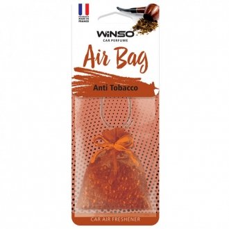 Освіжувач повітря AIR BAG з ароматизованими гранулами 20г. Anti Tobacco (30шт/ящ.) WINSO 530520
