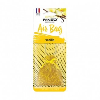 Освіжувач повітря AIR BAG з ароматизованими гранулами 20г. Vanilla (30шт/ящ.) WINSO 530550