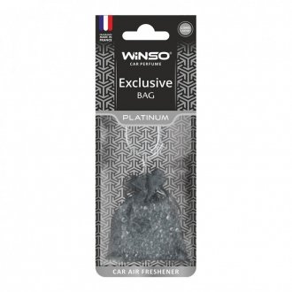 Освіжувач повітря AIR BAG Exclusive з ароматизованими гранулами 20г. Platinum (20шт/ящ.) WINSO 530600 (фото 1)