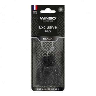 Освіжувач повітря AIR BAG Exclusive з ароматизованими гранулами 20г. Black (20шт/ящ.) WINSO 530620