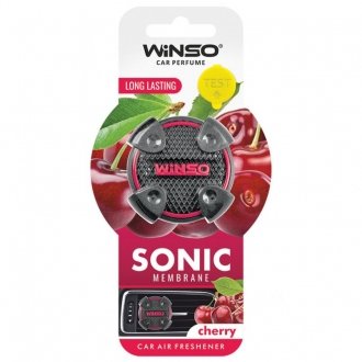 Освіжувач повітря Sonic, мембранний на дефлектор - Cherry (18шт./ящ.) WINSO 531060