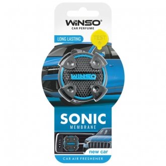 Освіжувач повітря Sonic, мембранний на дефлектор - New Car (18шт./ящ.) WINSO 531130 (фото 1)
