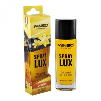 Фото автозапчастини освіжувач повітря Spray Lux, спрей 55 мл. - Vanilla (20шт/ящ.) WINSO 532210