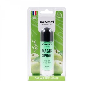 Фото автозапчастини освіжувач повітря в блістерній упаковці Magic Spray 30 мл. - Apple (20шт/уп) WINSO 532440