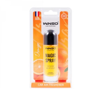 Фото автозапчастини освіжувач повітря в блістерній упаковці Magic Spray 30 мл. - Orange (20шт/уп) WINSO 532550