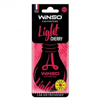 Освіжувач повітря Light, целюлозний ароматизатор, Cherry,(50шт/ящ.) WINSO 532950