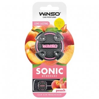 Освіжувач повітря Sonic, мембранний на дефлектор - Peach (18шт./ящ.) WINSO 533200