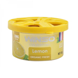 Фото автозапчастини ароматизатор повітря Organic Fresh 40g - Lemon (18шт/ящ.) WINSO 533280