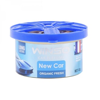 Фото автозапчастини ароматизатор повітря Organic Fresh 40g - New Car (18шт/ящ.) WINSO 533310