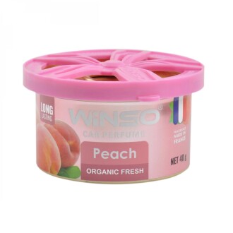 Фото автозапчастини ароматизатор повітря Organic Fresh 40g - Peach (18шт/ящ.) WINSO 533340