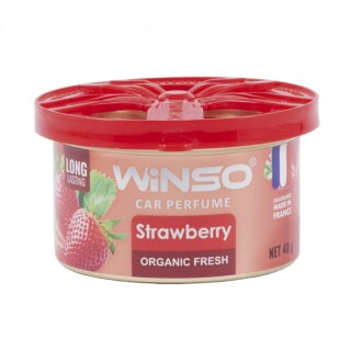 Фото автозапчастини ароматизатор повітря Organic Fresh 40g - Strawberry (18шт/ящ.) WINSO 533370