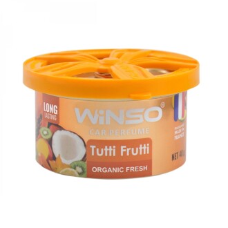 Фото автозапчастини ароматизатор повітря Organic Fresh 40g - Tutti Frutti (18шт/ящ.) WINSO 533380