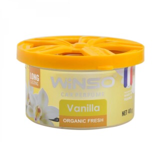 Фото автозапчастини ароматизатор повітря Organic Fresh 40g - Vanilla (18шт/ящ.) WINSO 533390