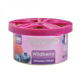 Фото автозапчастини ароматизатор повітря Organic Fresh 40g - Wildberry (18шт/ящ.) WINSO 533400