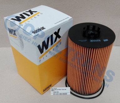 Фото автозапчастини фільтр масла man tga-x-s,lion\'s 04-15r- wix WIX FILTERS 0101000020