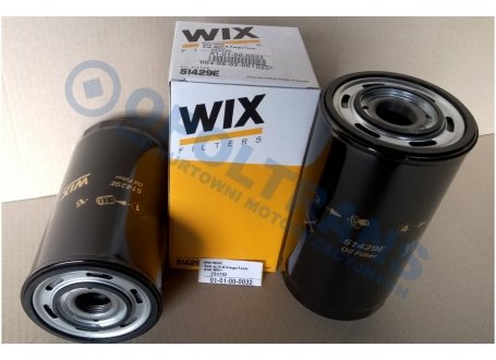 Фото автозапчастини фільтр масляний IV.E-Cargo /Star/Tech/ Trakker WIX WIX FILTERS 0101000032