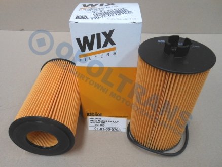 Фото автозапчастини масляний фільтр WkЕ‚ad fil.ol.MB Ate.1,2,Vario 96-13r WIX WIX FILTERS 0101000703