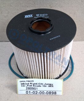 Фото автозапчастини wkЕ‚ad fil.pal.Citr.Jumpy 10r-,Fiat Scudo 10r- WIX WIX FILTERS 0102000898