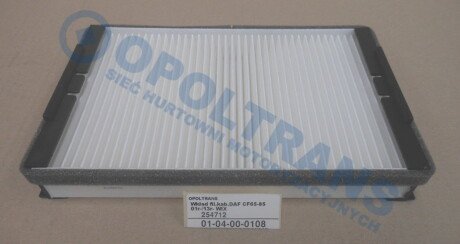 Фото автозапчастини wkЕ‚ad fil.kab.DAF CF65-85 01-13r- WIX WIX FILTERS 0104000108