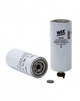 Паливний фільтр (коротша версія - 33407WIX) CASE IH MAGNUM MX, MX; NEW HOLLAND TG 01.99- WIX FILTERS 33406