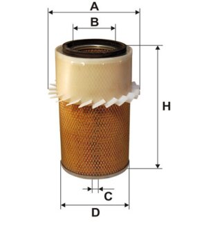 Фото автозапчастини wix фільтр повітряний am 464/1 WIX FILTERS 46393E