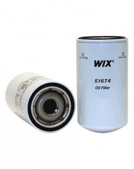 Фото автозапчастини фільтр масла MITSUBISHI d130xd128x212mm WIX FILTERS 51674