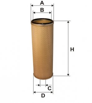 Фото автозапчасти фильтр воздушный /AM474W WIX FILTERS 93343E